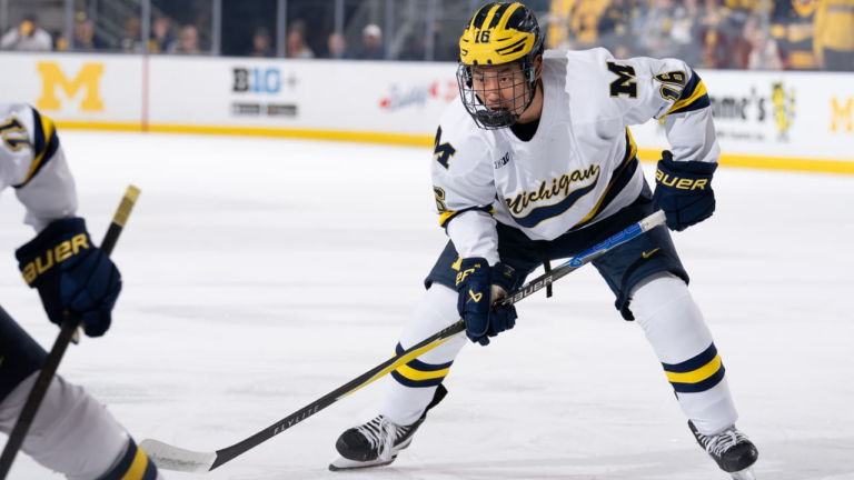 Color of Hockey: Park thriving as freshman at Michigan, ‘going to be a stud’
