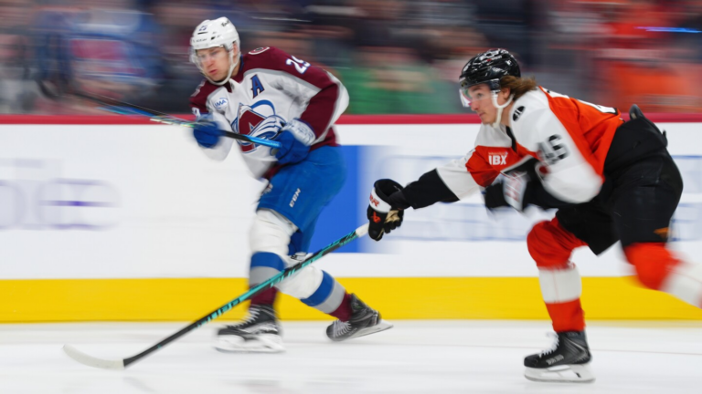 Nichushkin, MacKinnon help Avalanche increase NHL-best record in 3-2 win over Philadelphia Flyers