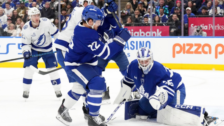 Dennis Hildeby earns his first NHL shutout as Maple Leafs blank Lightning 2-0