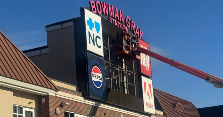 Scoreboard getting an upgrade at Bowman Gray Stadium