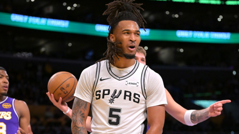 NBA Cup quarterfinal winners and losers: Stephon Castle leads Spurs’ upset of Lakers, Thunder destroy Suns