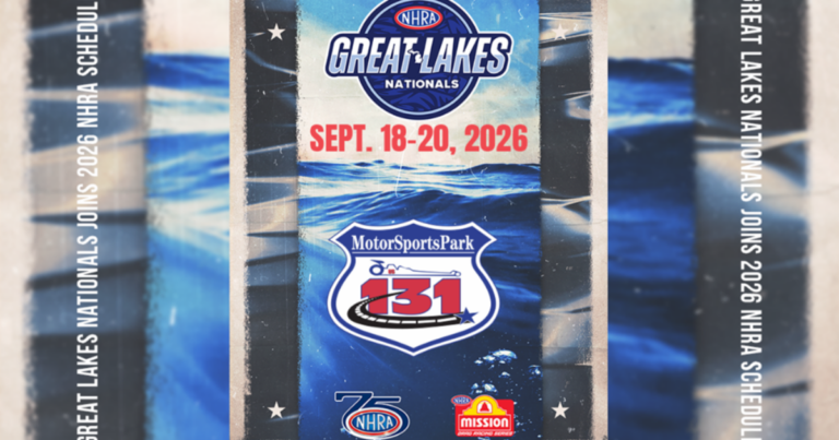 NHRA to launch 2026 Countdown playoff series at U.S. 131 Motorsports Park
