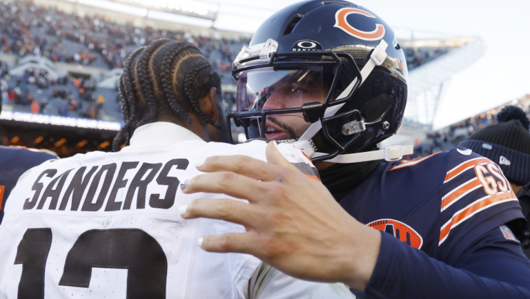 Bears QB Caleb Williams Trolls Analyst for Shedeur Sanders Take