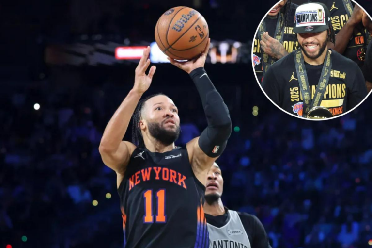 Jalen Brunson wasn’t consulted on Knicks’ NBA banner decision