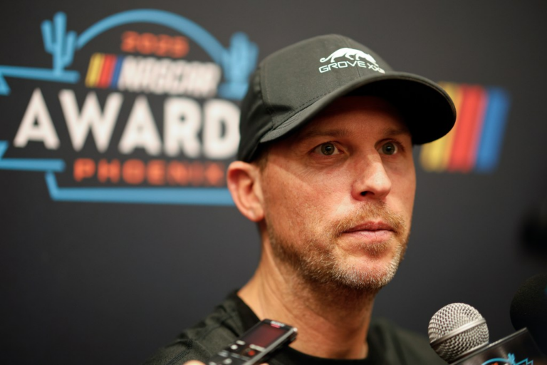 NASCAR star Denny Hamlin’s dad dead, mom hurt in house fire