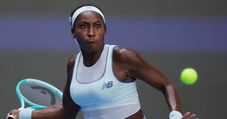 Gauff clarifies comments on American tennis fans, loses to Bouzas Maneiro