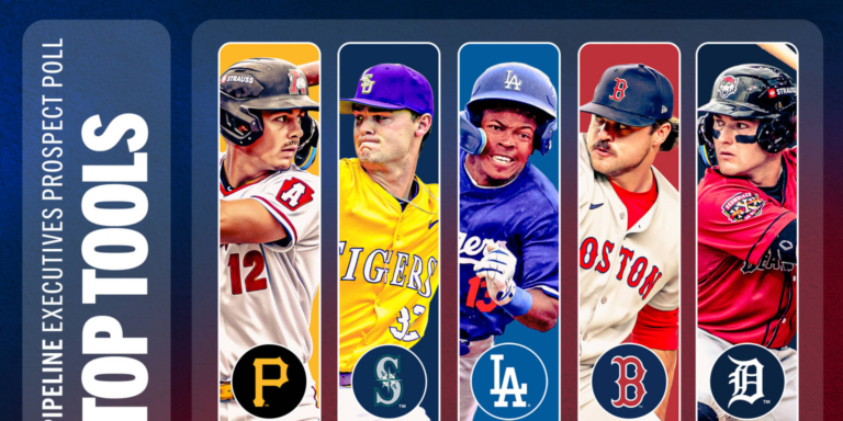 Baseball execs reveal which prospects have the top tools