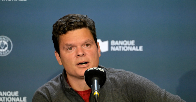 Former world number three Raonic hangs up his racket