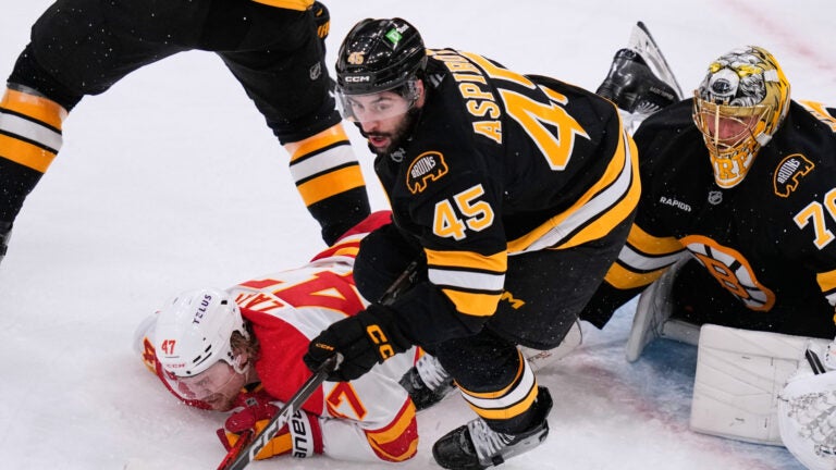 Finally given NHL shot, Bruins’ Aspirot has been a difference-maker