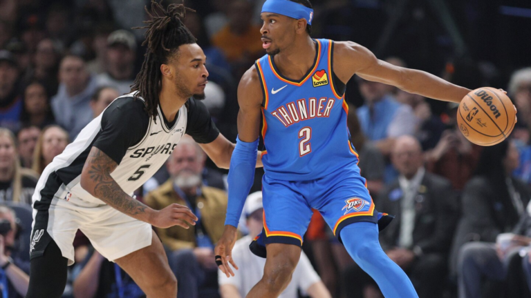 Thunder beat Spurs for first time this season with 119-98 win