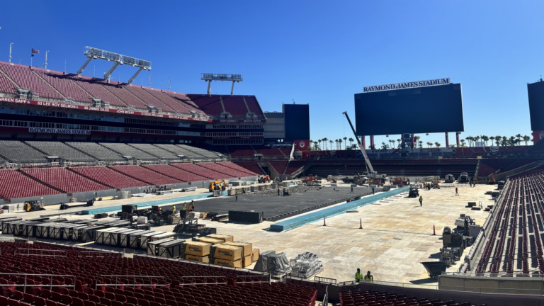 Rink construction begins in Tampa for ‘super, super cool’ Stadium Series