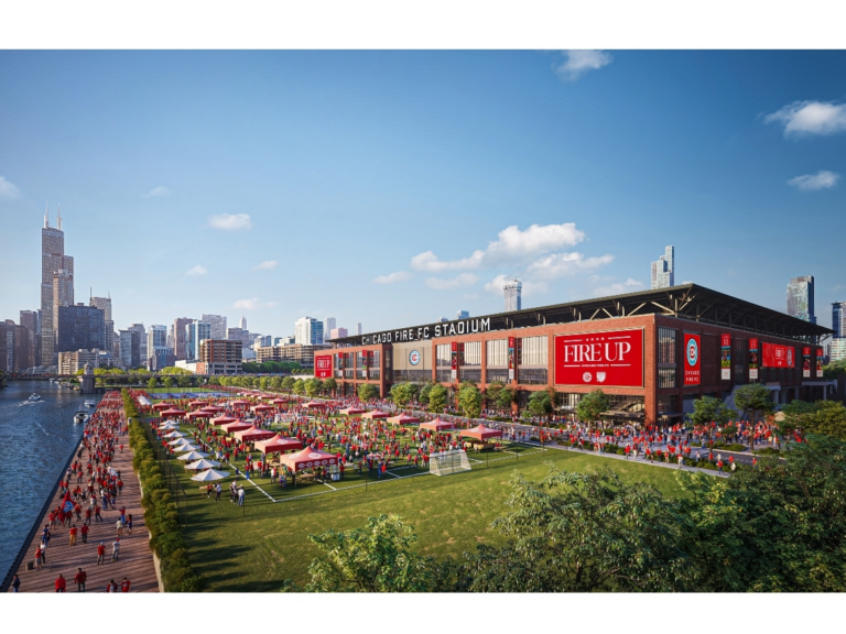 Chicago Fire FC Give Fans Look At Future $750M Downtown Stadium Project