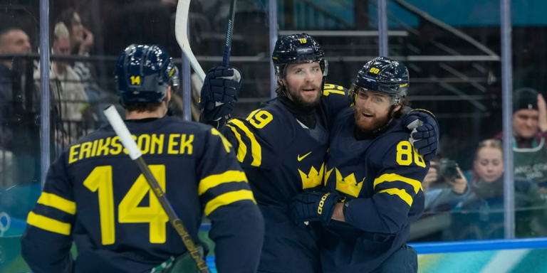 Sweden gets past Latvia and will face the US in the quarterfinals at the Olympics