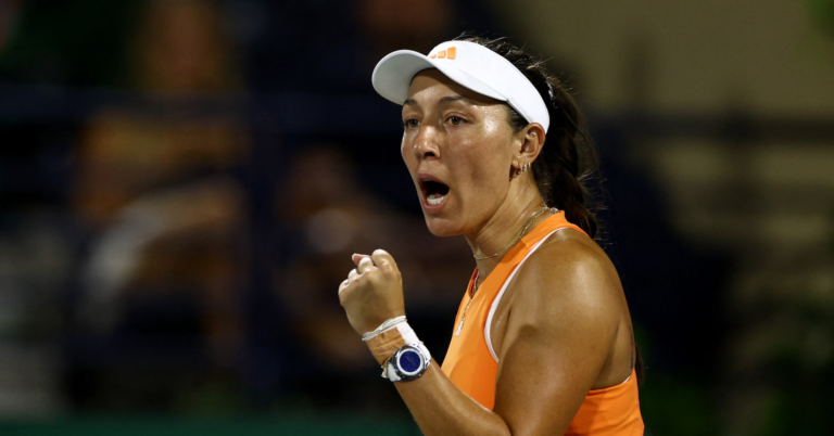 Pegula fights back to beat Anisimova in Dubai semi-final