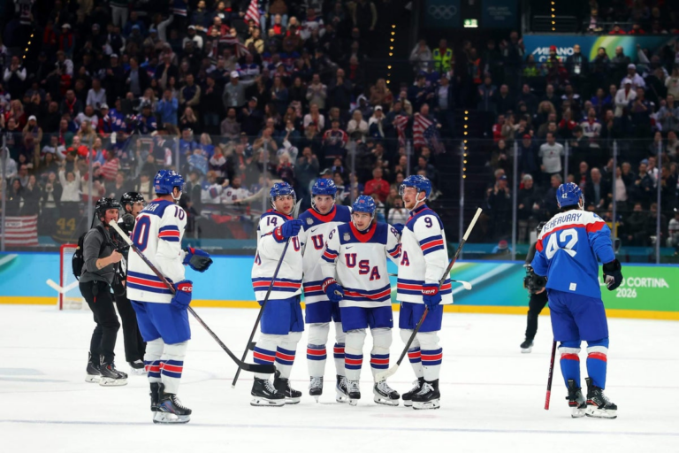 USA to face Canada for Olympic gold after overpowering Slovakia in men’s hockey