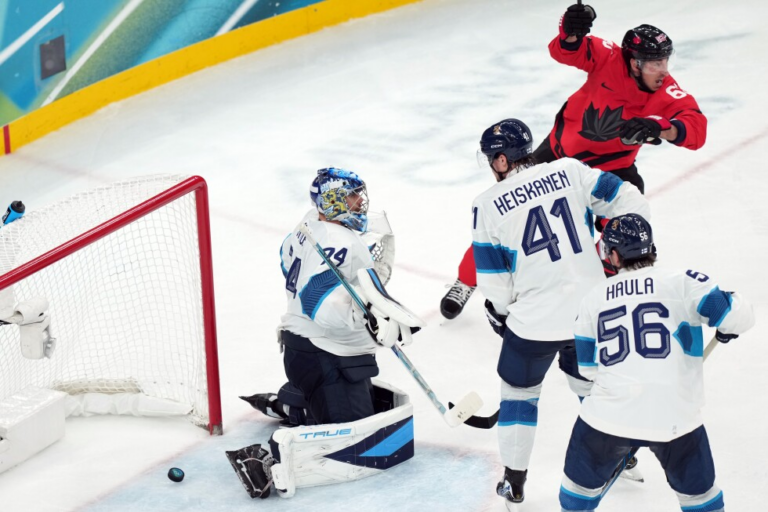 Brad Marchand makes his familiar pesky impact for Canada at Olympics