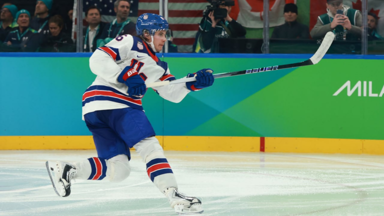 NHL EDGE stats behind Jack Hughes’ prowess at 2026 Olympics