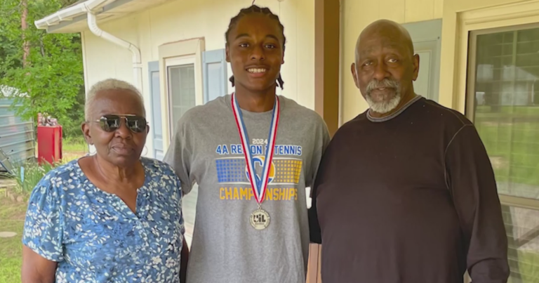 Dallas ISD tennis standout shaped by a family legacy he never saw firsthand