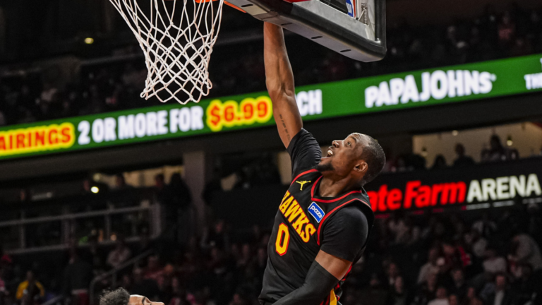Jonathan Kuminga dazzles in Hawks debut after getting dumped by Warriors