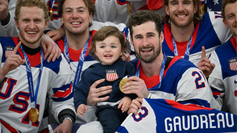 Johnny Gaudreau’s widow speaks out about USA hockey’s emotional tribute