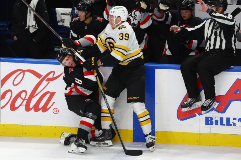 NHL announces time change for Bruins-Sabres game in March