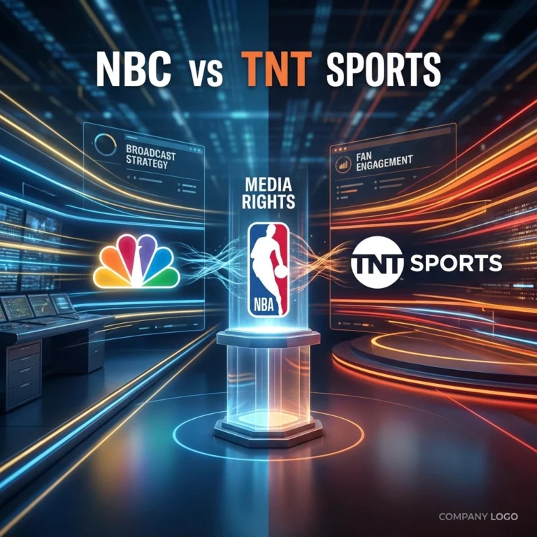 NBC vs TNT Sports: Which Branding Identity Strategy Will Win the NBA Media Rights War?