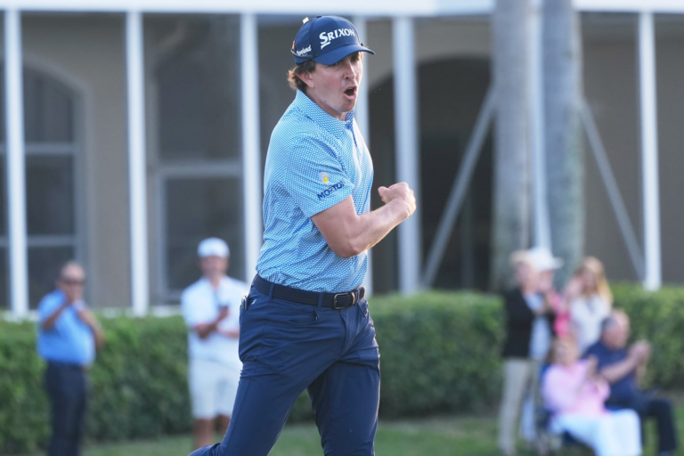 Nico Echavarria won the Cognizant Classic after a meltdown by Shane Lowry