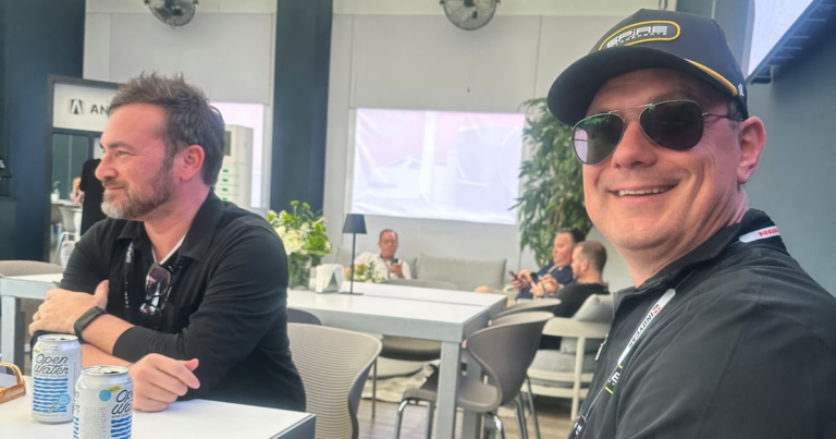 Chris Gabehart shows up in Spire gear as a lawsuit court deadline looms