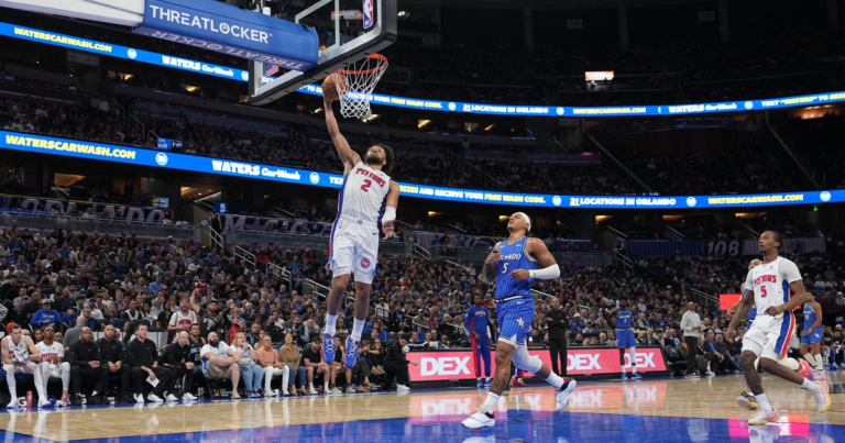 NBA-leading Detroit Pistons beat Orlando Magic 106-92 for 6th straight road victory