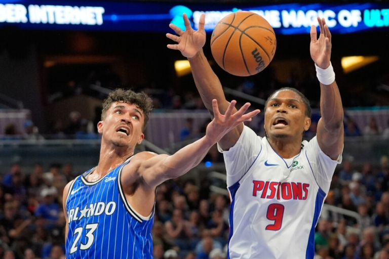 Cunningham, Harris help NBA-leading Pistons beat Magic for 6th straight road victory