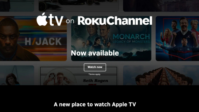 You Can Now Subscribe to Apple TV Through the Roku Channel