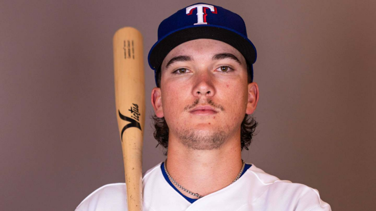 Rangers Exhibition Star and Top Pitching Prospect in MLB Spring Breakout Pool
