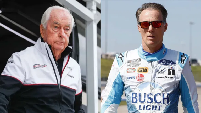 Roger Penske’s Star Claps Back at Kevin Harvick with 6-Word Jab as Stern Plea Falls Deaf