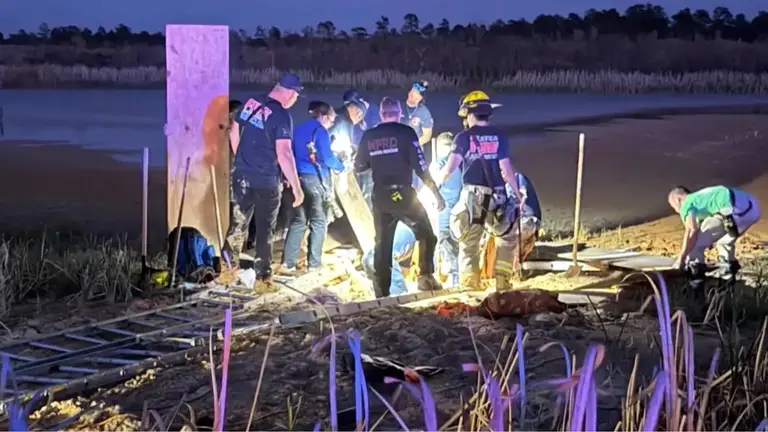 Hombre desaparecido desde San Valentín es rescatado de arenas movedizas