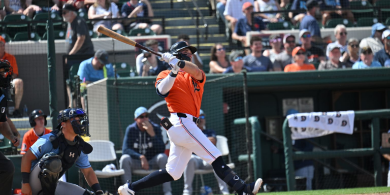 Kevin McGonigle, Tigers top prospect, belts first Grapefruit League home run