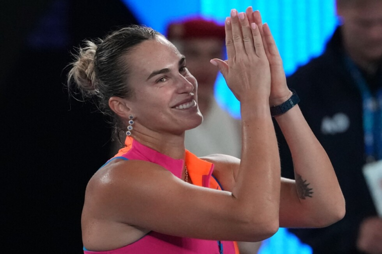 Aryna Sabalenka credits her new dog with ‘mental health support’