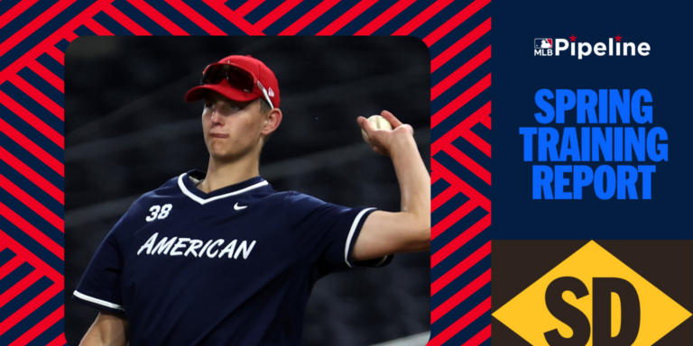 Top prospect Schoolcraft flashes big potential in Padres camp