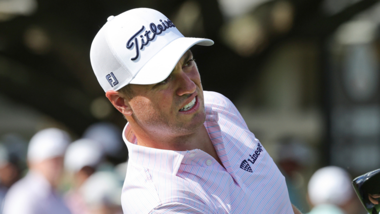 Justin Thomas shakes off rust in impressive first round at Players Championship