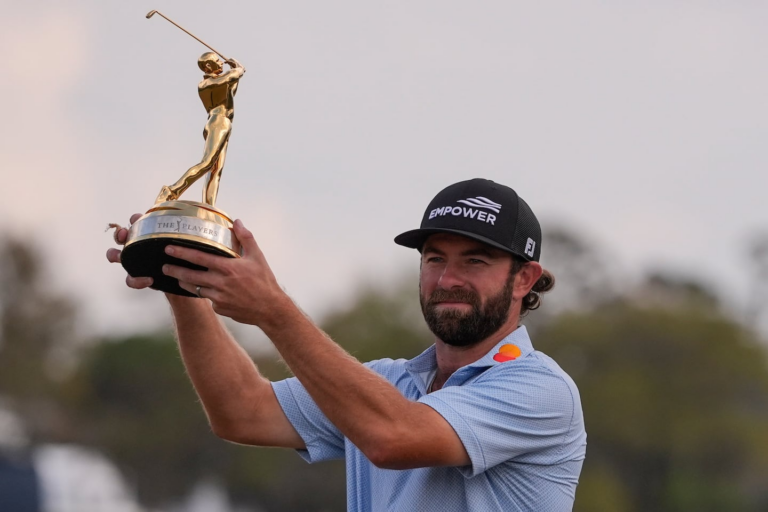 Cameron Young rallies to win The Players Championship