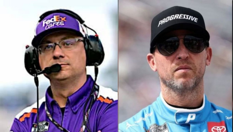 Denny Hamlin Warns Dire Ending for Chris Gabehart & Co. as Spire’s ‘False’ Claims Come to Light
