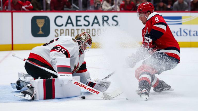 NHL On Tap: Senators visit Capitals looking to close in on wild card