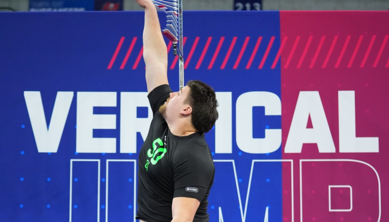 Northwestern OT Caleb Tiernan is a college rarity – and a future pro