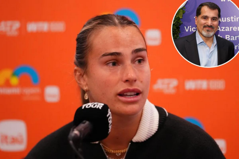 Aryna Sabalenka blasts Dubai tournament director, threatens to never go back