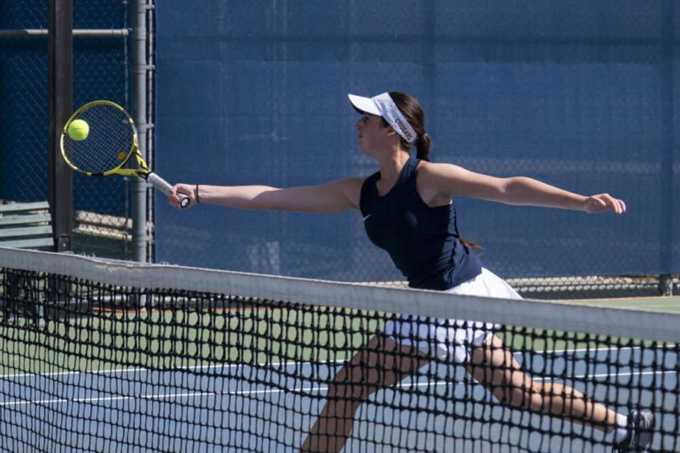 COC tennis completes season sweep over AV