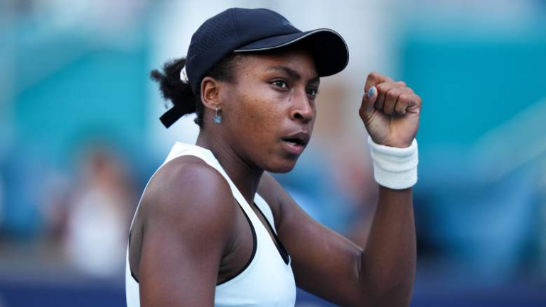 Coco Gauff Quietly Supported by BF Jalen Sera at Miami Open