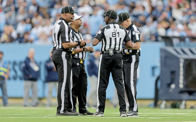 First Call: Tensions rise between NFL and its officials; Flyers surging; Andrew McCutchen’s start with Texas