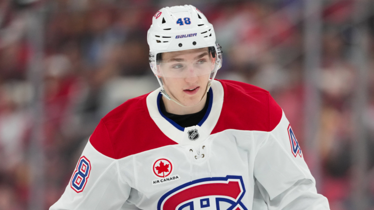 Canadiens’ Lane Hutson makes NHL history in win over Hurricanes