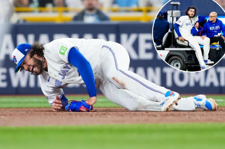 Blue Jays’ Cody Ponce carted off field with injury in first MLB start since 2021
