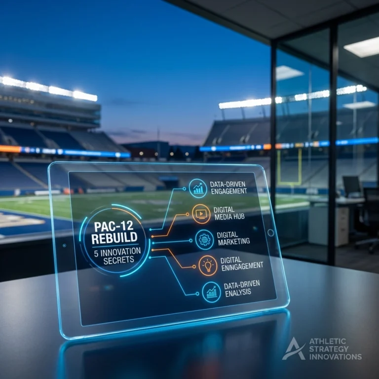 College Sports Branding Strategy: How the Pac-12 Rebuild Reveals 5 Innovation Secrets Every Athletic Program Needs