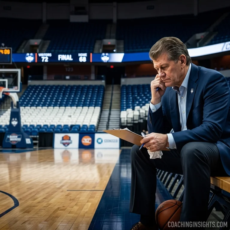 In Defeat, Geno Auriemma Fell Short of His Own Standard
